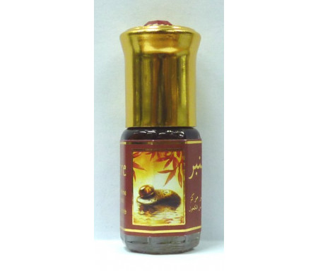 Parfum concentré sans alcool Musc d'Or "Ambre" (3 ml) - Pour hommes