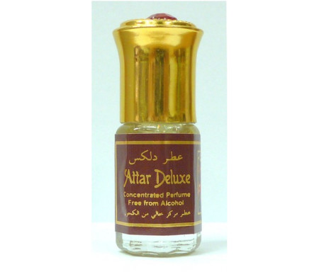 Parfum concentré sans alcool Musc d'Or "Attar Deluxe" (3 ml) - Hommes