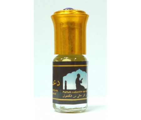 Parfum concentré sans alcool Musc d'Or "Dua" (3 ml) - Mixte