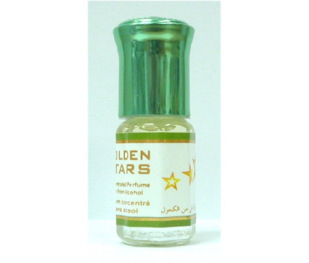 Parfum concentré sans alcool Musc d'Or "Golden Stars" (3 ml) - Pour hommes