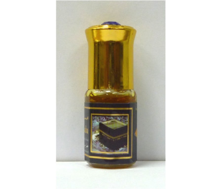 Parfum concentré sans alcool Musc d'Or "Musc Al-Kaaba" (3 ml) - Pour hommes