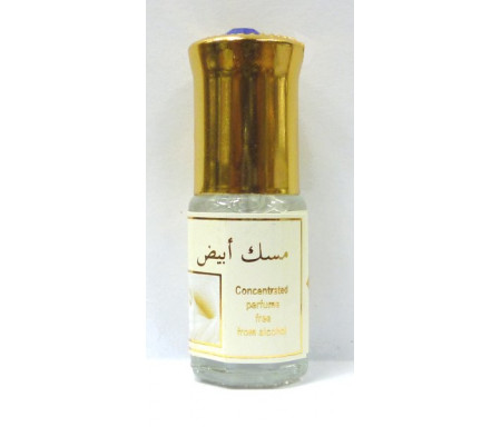 Parfum concentré sans alcool Musc d'Or "Musc Blanc" (3 ml) - Mixte