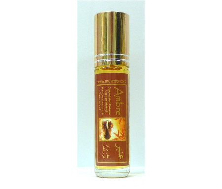 Parfum concentré sans alcool Musc d'Or "Ambre" - (8 ml)