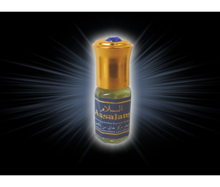 Parfum concentré sans alcool Musc d'Or "Assalam" (3 ml) - Pour hommes