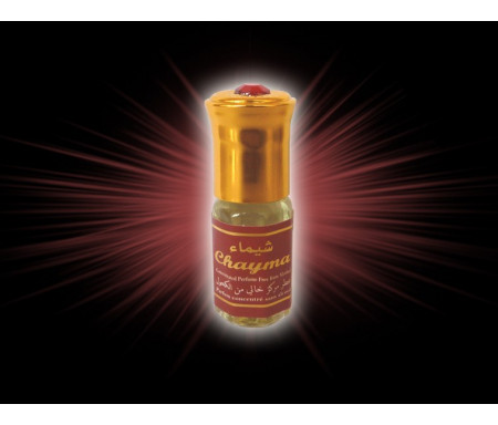 Parfum concentré sans alcool Musc d'Or "Chayma" (3 ml) - Pour femmes