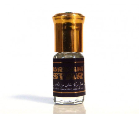 Parfum concentré sans alcool Musc d'Or "Dream Star" (3 ml) - Pour hommes