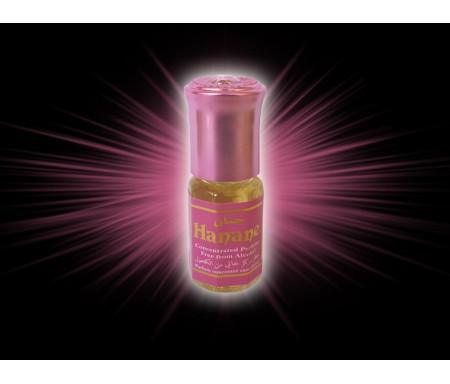 Parfum concentré sans alcool Musc d'Or "Hanane" (3 ml) - Pour femmes