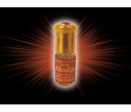 Parfum concentré sans alcool Musc d'Or "Khadija" (3 ml) - Pour femmes