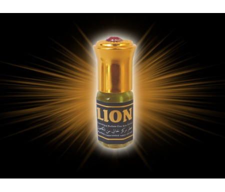 Parfum concentré sans alcool Musc d'Or "Lion" (3 ml) - Pour hommes