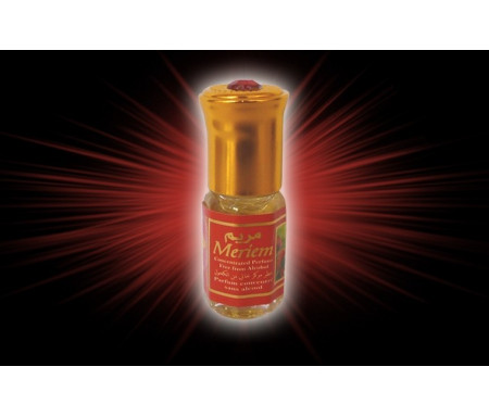 Parfum concentré sans alcool Musc d'Or "Meriem" (3 ml) - Pour femmes