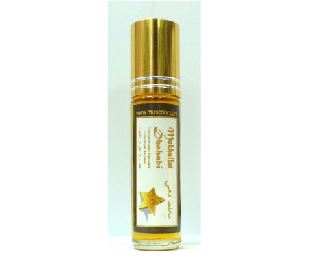 Parfum concentré sans alcool Musc d'Or "Mukhallat Dhahabi" (8 ml) - Pour hommes