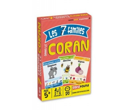 Jeu de 7 familles dans le Coran (2 à 6 joueurs - Dès 5 ans)