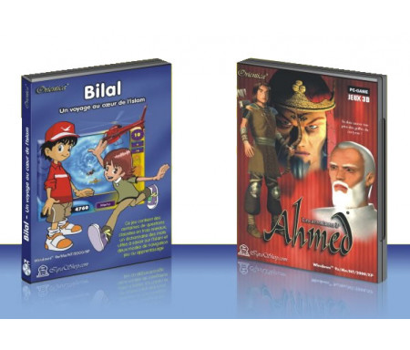 Pack 2 Jeux : Bilal Un voyage au coeur de l'islam + Les Aventures d'Ahmed