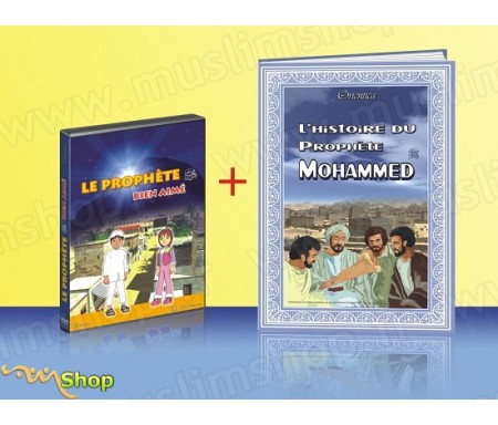 Pack Le Prophète bien-aimé + livre l'histoire du Prophète Mohammed (BSDL)