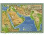 Poster : Carte des Prophètes et Messagers (français / arabe)