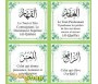 Poster : Les 99 Beaux Noms de Dieu (Asma Allah Al Housna) - arabe - français - phonétique