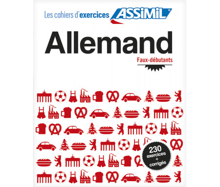 Cahier exercices - Allemand Faux débutants