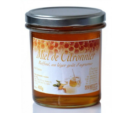 Miel de citronnier (375 gr) : Anti-fatigue  Aide à la digestion