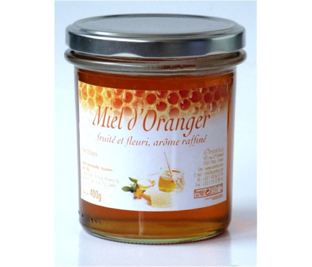 Miel d’oranger 400 g net : Calmant - Favorise le sommeil