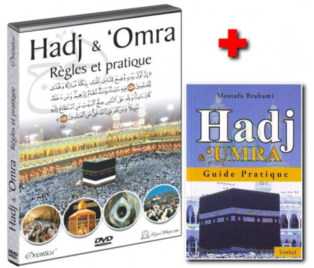 Pack DVD+Livre "Hadj et 'Omra" (Pèlerinage et visite pieuse)