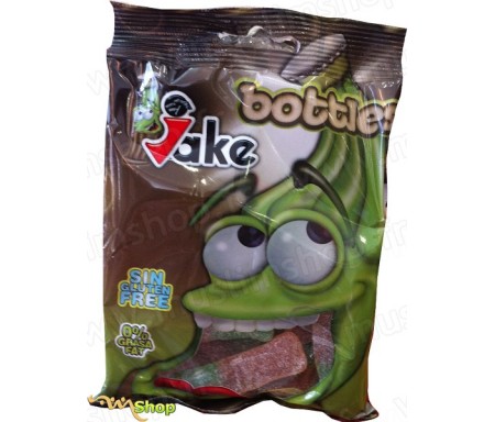 Bonbons Halal Jake - Bouteille Cola sucrés (100g)