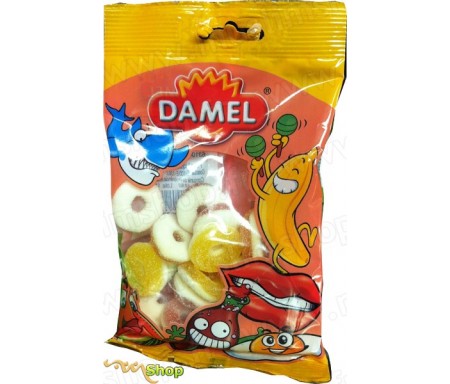 Bonbons Halal Damel - Anneaux sucrés 100gr