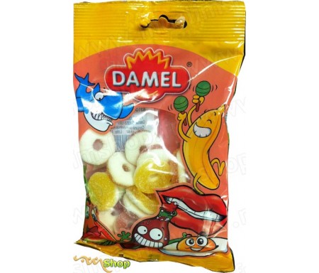 Bonbons Halal Damel - Assortiments de confiseries Mini-fruits 100gr