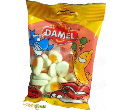 Bonbons Halal Damel - Oeufs au plat (100g)