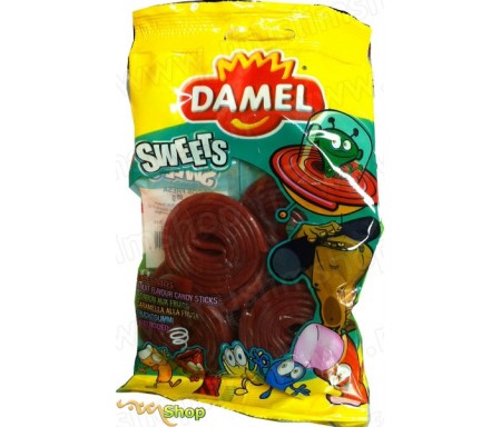 Bonbons Halal Damel - Disques réglisse (100g)