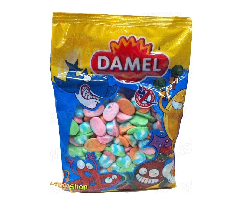 Bonbon Halal Anneau Pêche Sucré - Sac de 1kg