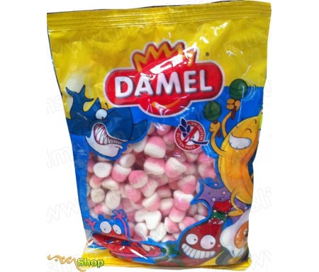 Bonbons Halal Damel - Bisous fraise 1kg