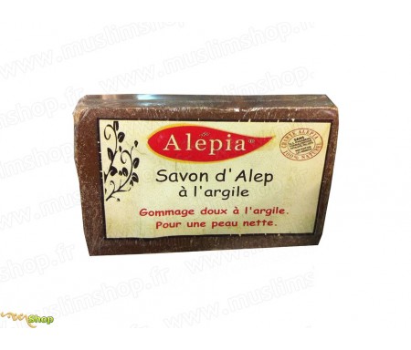 Savon d'Alep à l'argile rose (125gr)