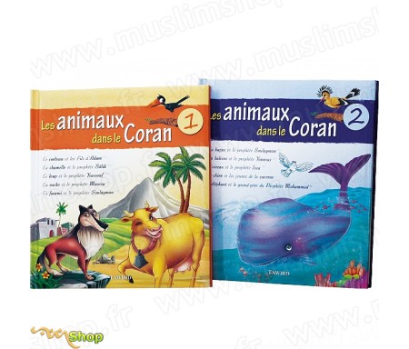 Pack 2 livres Les animaux dans le Coran