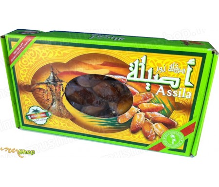 Dattes Fraiches Deglet Noor d'Algérie - Qualité supérieure (Assila) - 1Kg