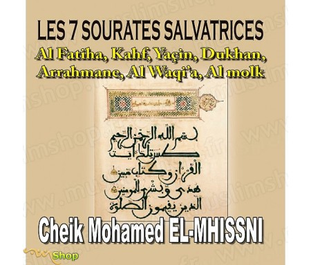 CD Les 7 Sourates Salvatrices par Cheik Mohamed El-Mhissni