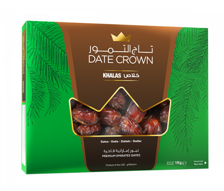 Date Crown - Dattes Khalas 1kg