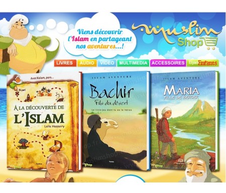 Pack 3 Livres dont tu es le Héros "A la Découverte de l'Islam"