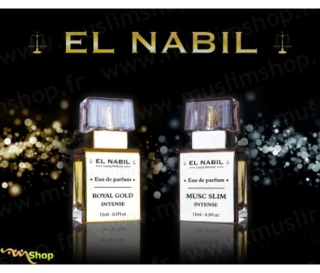 Pack El Nabil - 2 Parfums spray Intense 15 ml
