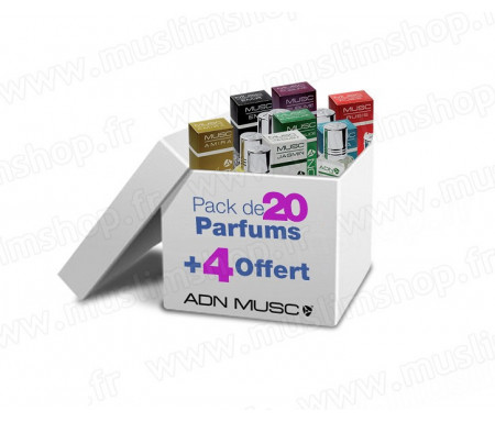 Pack 20 Muscs ADN achetées + 4 Offerts