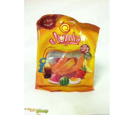 Bonbons Halal Jumla - Frites acide - 100g