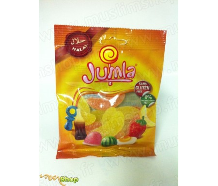 Bonbons Halal Jumla - Quartier orange citron acide -100g
