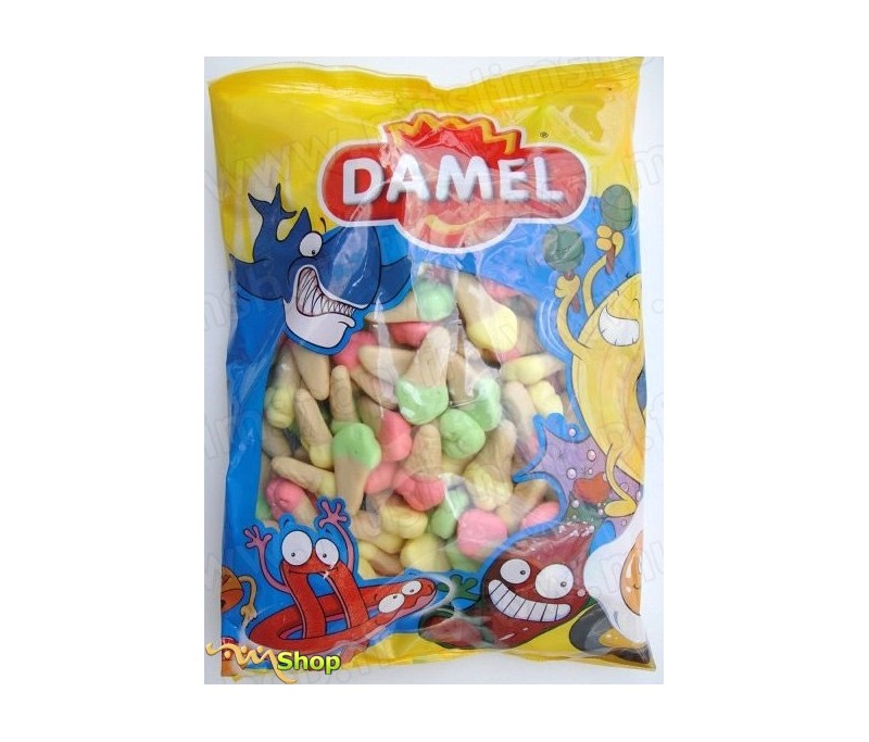 Bonbon Halal Anneau Pêche Sucré - Sac de 1kg