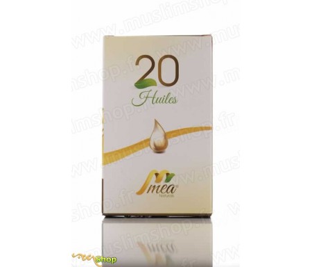 20 Huiles pures et naturelles (MEA) -125ml