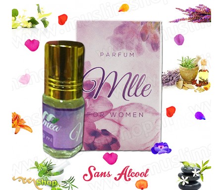 Parfum Musc MEA "Mlle" pour femme - 3ml