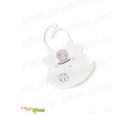 Bavoir Amina 100% Silicone - Little Noor