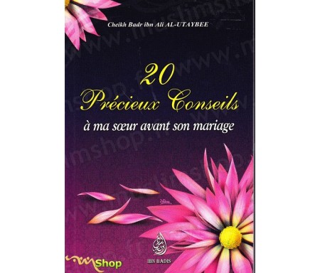 20 Précieux conseils à ma soeur avant son mariage