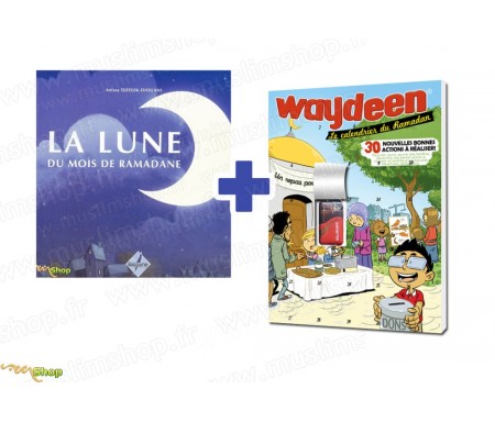 Pack La lune du mois de Ramadane + Calendrier du Ramadan Waydeen 2017