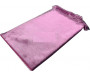 Tapis de Prière Velours Luxe couleur unie - Rose