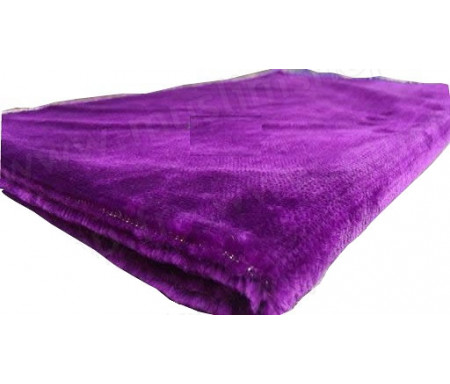 Tapis de Prière Velours couleur uni - Violet Magenta