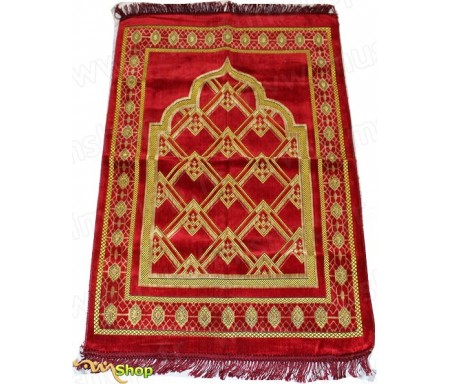 Tapis de prière - Rouge grand modèle